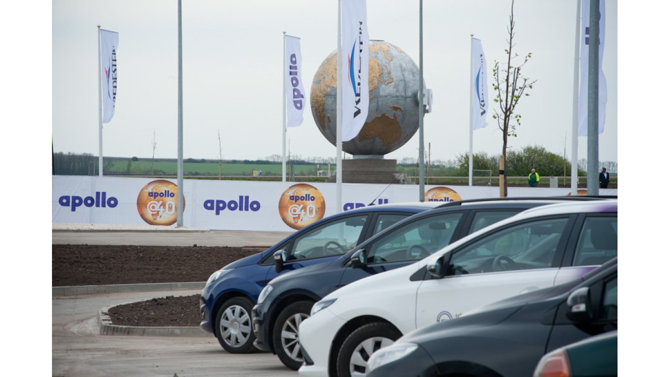Apollo Tyres új szabadtéri gumiabroncs tesztelő létesítményt nyit